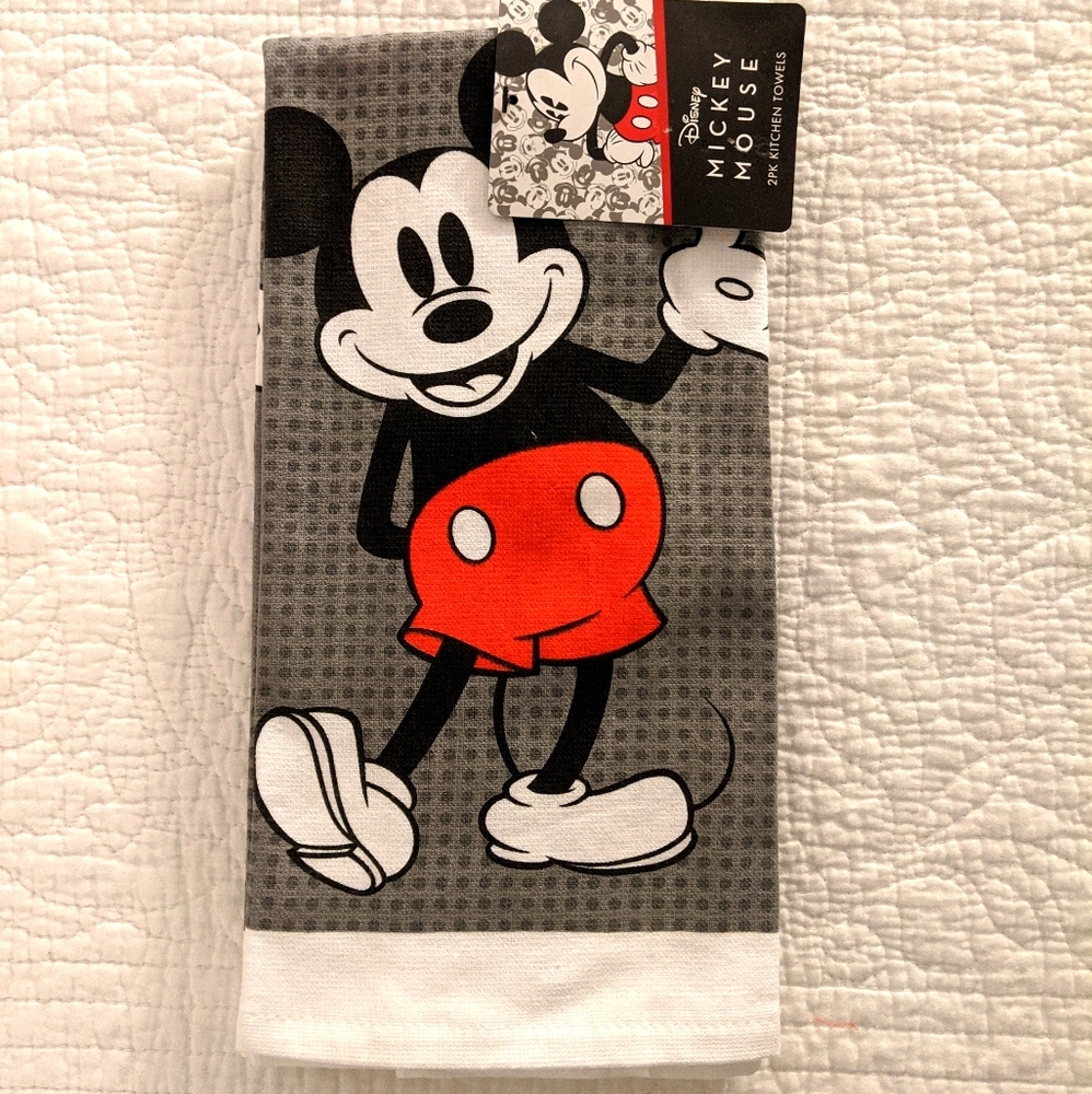 Mickey Mouse kitchen towels set